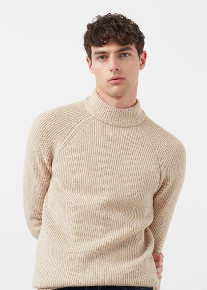 Mango Man Mango Man High Collar Sweater