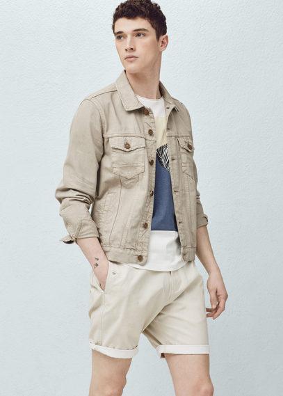 Mango Man Mango Man Welt Pockets Bermuda Short