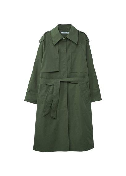 Mango Mango Military-style Trench