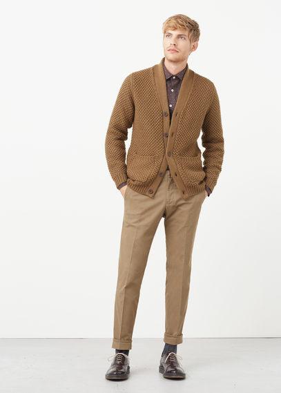 Mango Man Mango Man Chunky Knit Cardigan