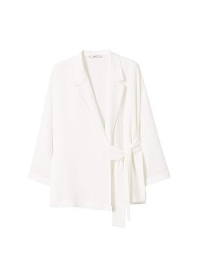 Mango Mango Flowy Suit Blazer
