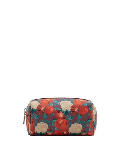 Violeta By Mango Violeta By Mango Floral-print Cosmetic Bag