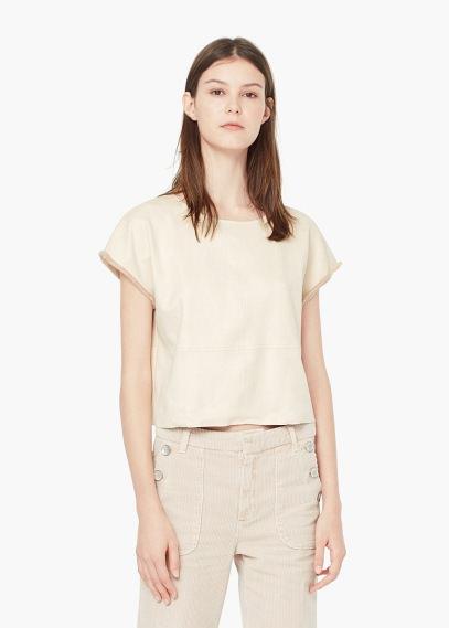Mango Mango Fringed Edges Top