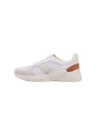 Violeta By Mango Violeta By Mango Laser-cut Pattern Leather Sneakers