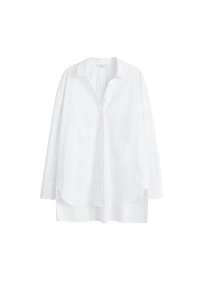 Violeta By Mango Violeta By Mango Oversize Cotton Shirt