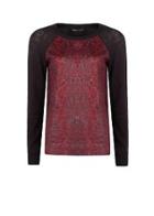 Mango Snake Print Knitted Sweater