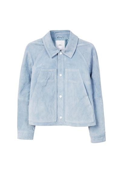 Mango Mango Stich Leather Jacket