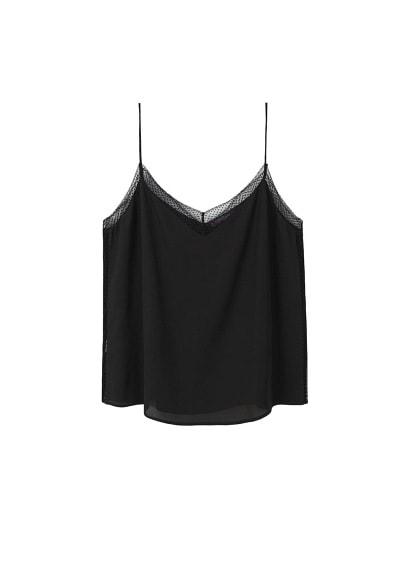 Violeta By Mango Violeta By Mango Plumeti Panel Top