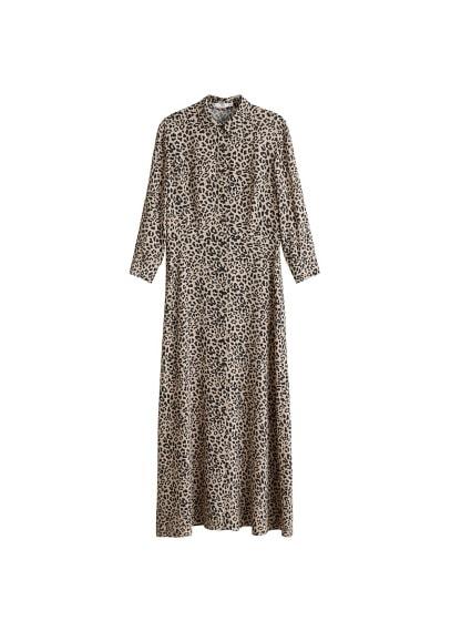 Mango Mango Leopard Gown