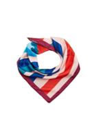Violeta By Mango Violeta By Mango Striped Printed Scarf