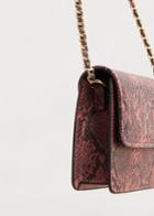 Violeta By Mango Violeta By Mango Snakeskin Effect Bag