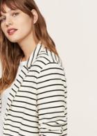 Violeta By Mango Violeta By Mango Striped Blazer