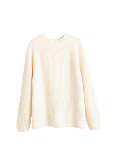 Mango Mango Ribbed Cashmere Sweater