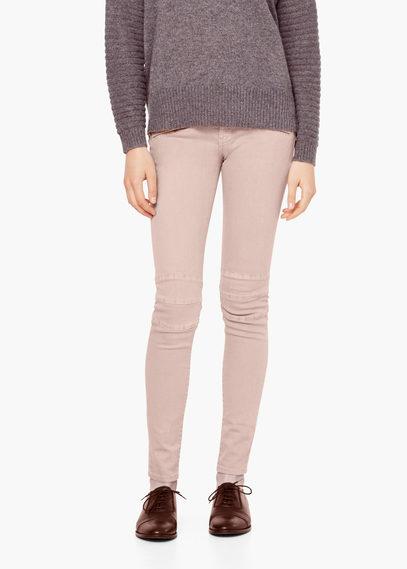 Mango Mango Slim-fit Cotton-blend Trousers