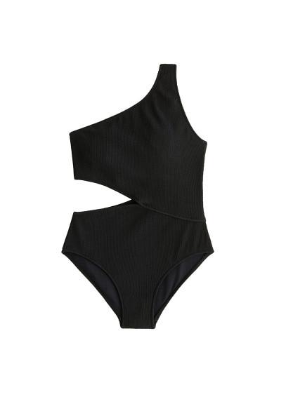 Violeta By Mango Violeta By Mango Assymetric Swimsuit