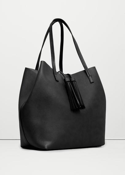 Mango Mango Tassel Shopper Bag