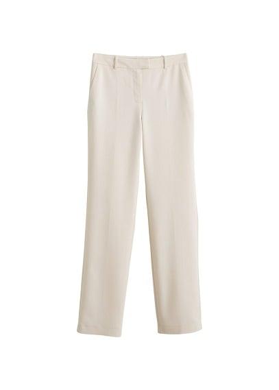 Mango Mango Soft Straight Trousers