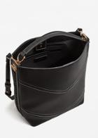 Mango Mango Contrast Seam Bag