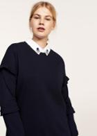 Violeta By Mango Violeta By Mango Appliqu Collar Dress