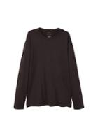 Mango Man Mango Man Cotton Long Sleeve T-shirt