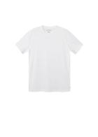 Mango Man Mango Man Rounded Neck Cotton T-shirt
