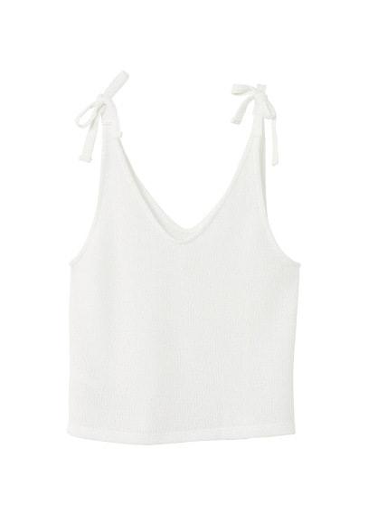 Mango Mango Knot Knitted Top