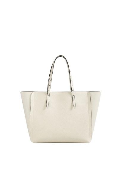 Mango Mango Stud Shopper Bag
