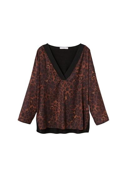 Mango Mango Leopard-print T-shirt