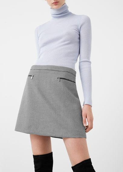 Mango Mango Skirt Vichy