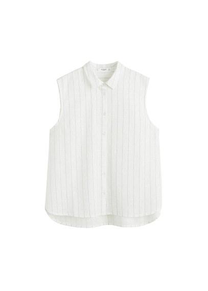 Mango Mango Double Shirt-collar Blouse