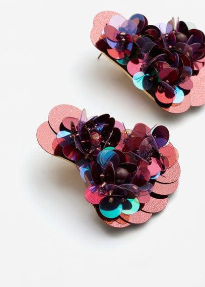 Mango Mango Sequin Earrings