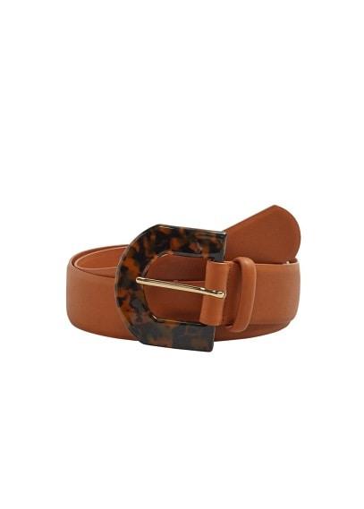 Violeta By Mango Violeta By Mango Tortoiseshell Buckle Belt