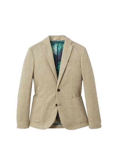 Mango Man Mango Man Slim-fit Unstructured Textured Blazer