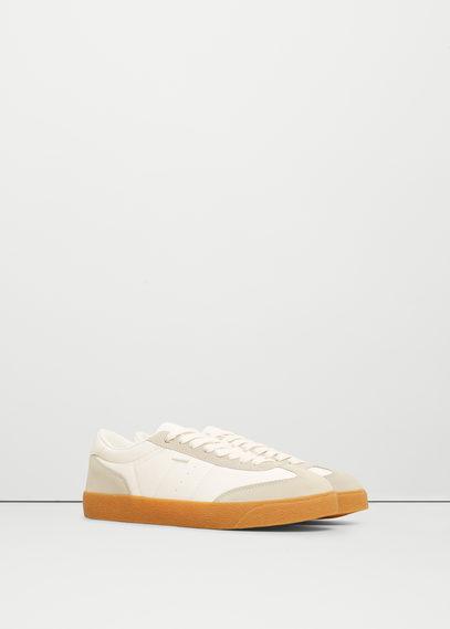 Mango Man Mango Man Suede Panels Sneakers