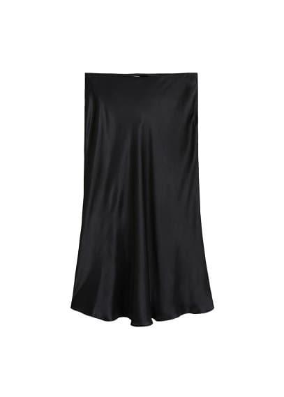 Violeta By Mango Violeta By Mango Midi Satin Skirt