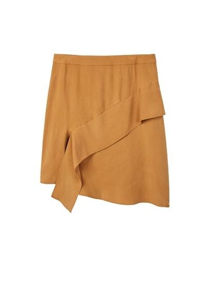 Violeta By Mango Violeta By Mango Midi Ruffled Skirt