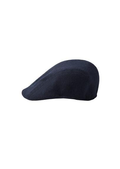 Mango Man Mango Man Wool-blend Flat Cap