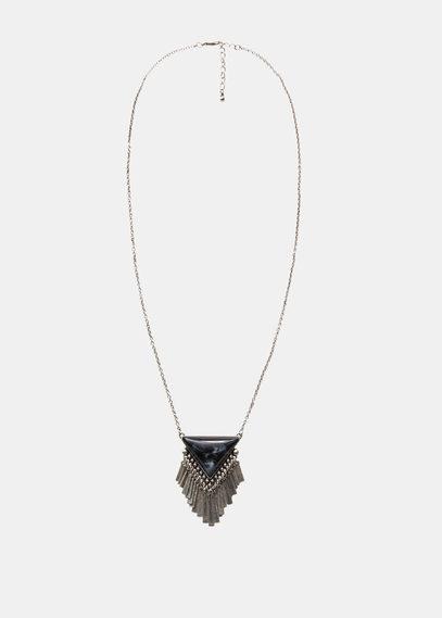 Mango Mango Triangle Pendant Necklace