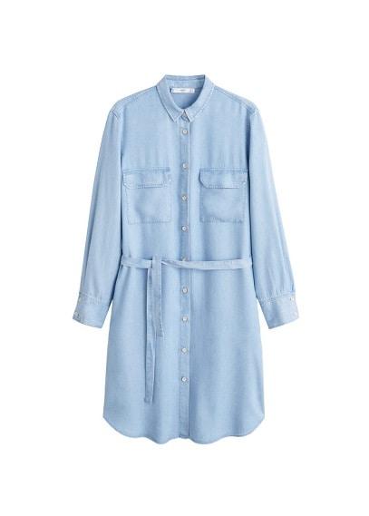 Mango Mango Denim Style Soft Dress