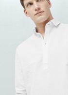 Mango Man Mango Man Regular-fit Structure Shirt
