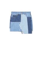 Mango Mango Triple Wash Denim Skirt