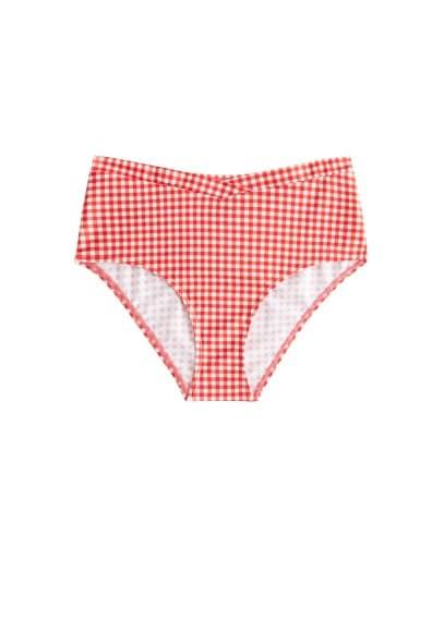 Mango Mango Check Bikini Bottom