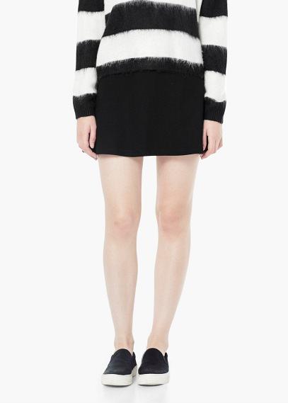 Mango Mango Elastic Skater Skirt