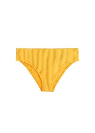 Violeta By Mango Violeta By Mango Ribbed Bikini Bottom