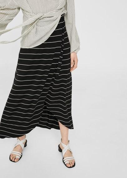 Mango Mango Striped Skirt