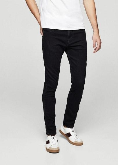 Mango Man Mango Man Super Skinny Black Chuck Jeans