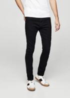 Mango Man Mango Man Super Skinny Black Chuck Jeans