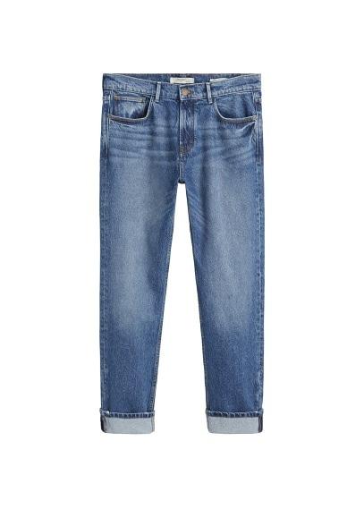 Mango Man Mango Man Regular-fit Dark Wash Bob Jeans