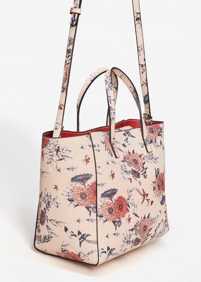 Mango Mango Printed Saffiano-effect Bag