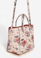 Mango Mango Printed Saffiano-effect Bag